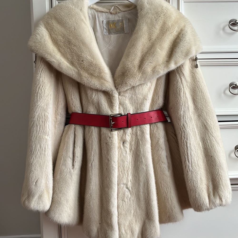 100% luxury high quality Real female mink coat